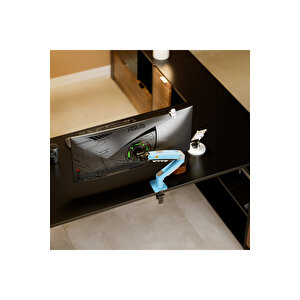 North Bayou Nb F80 17-30" Amortisörlü 2-9 Kg Monitör Standı Mavi