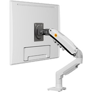 Nb Ergonomic Nb F80 17-30" Amortisörlü 2-9 Kg Monitör Standı Beyaz