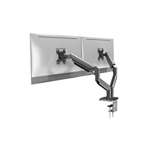 Ef252d 13-32 Inch Çift Kol Profosyonel Amortisörlü Monitör Standı