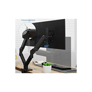 Ef252d 13-32 Inch Çift Kol Profosyonel Amortisörlü Monitör Standı