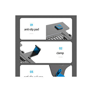Nb Ergonomic Fp2 Vesa Notebook Aparatı F80-h100-h180-f160-g45 Ile Uyumludur