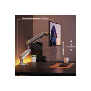 Nb Ergonomic A6-gaming , Profesyonel Oyuncu Monitör Standı