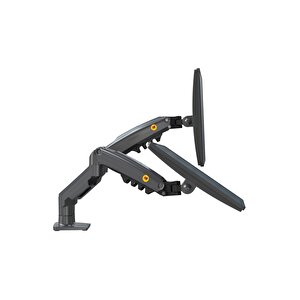 North Bayou Nb F160 17-27" Çift Kol Monitör Kolu 2-9 Kg Amortisörlü Monitör Standı Yeni Versiyon