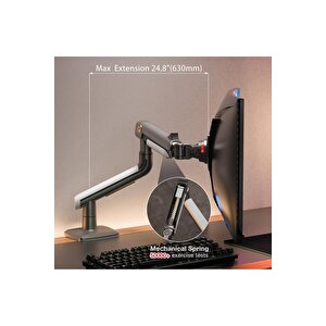 North Bayou A5-gaming , 2-18 Kg , 27"-50 Aralığında Büyük Ekranlar İçin Oyuncu Monitör Standı