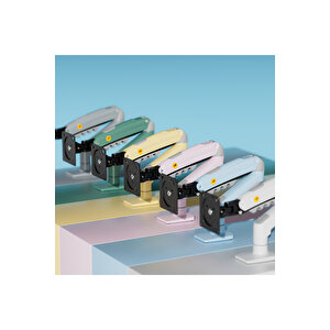 Nb Ergonomic Nb F80 17-30" Amortisörlü 2-9 Kg Monitör Standı Zeytin Yeşili