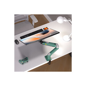 Nb Ergonomic Nb F80 17-30" Amortisörlü 2-9 Kg Monitör Standı Zeytin Yeşili