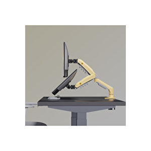 F80-xd 17-30inç Monitör Stand Lava Yellow