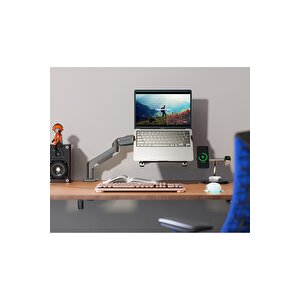 Nb North Bayou F80-fp Amortisörlü 10"-17" Uyumlu Laptop Standı