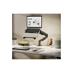 Nb North Bayou F80-fp Amortisörlü 10"-17" Uyumlu Laptop Standı