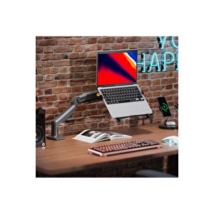 Nb North Bayou F80-fp Amortisörlü 10"-17" Uyumlu Laptop Standı