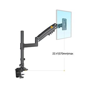 Nb H100 Amortisörlü Profosyonel 17-32inch Monitör Standı 2026 Versiyon