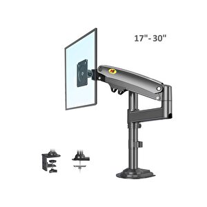 North Bayou Nb H100 17"-30" Amortisörlü Monitör Kolu 2-9 Kg Vesa Monitör Standı