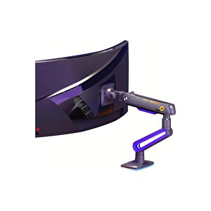 North Bayou G70-gaming , 2-20 Kg , 32"-60" Uyumlu, Rgb Aydınlatmalı, Oyuncu Monitör Standı