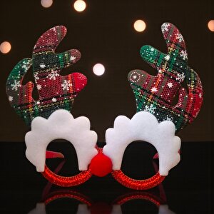 Yilbaşi Parti̇ Gözlük Geyi̇k Boynuz Ast6822