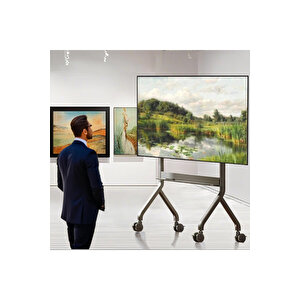 Nb Ergonomic Nb P150 Motorlu & Kumandalı 75-90inch Profosyonel Tv Standı