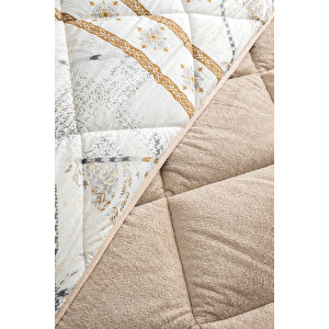 Veluna Tek Kişilik Wellsoft Yorgan Uyku Seti Lastikli Çarşaflı Yastık Kılıflı Tek Kişilik Uyku Seti