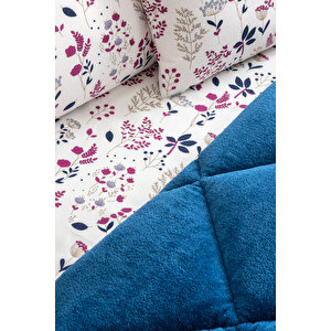 Morena Battal Boy Lüx Wellsoft Yorgan Çift Taraflı - 2 Adet Yastık Kılıflı Yorgan Seti 215x235 Cm