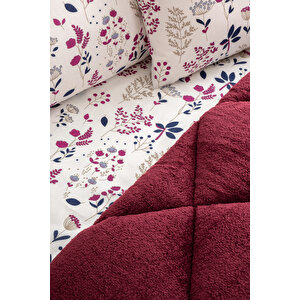 Morena Battal Boy Lüx Wellsoft Yorgan Çift Taraflı - 2 Adet Yastık Kılıflı Yorgan Seti 215x235 Cm