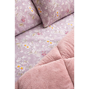 Nordelle Battal Boy Lüx Wellsoft Yorgan Çift Taraflı - 2 Adet Yastık Kılıflı Yorgan Seti 215x235 Cm