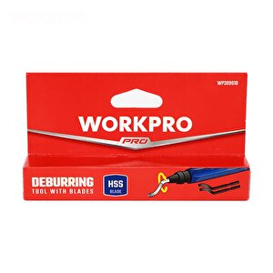 Workpro Wp309010 Profesyonel Çapak Temizleme Kalemi + 3 Parça Bıçak