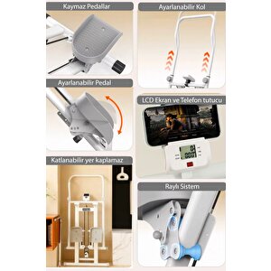 Tirmanma Aleti̇ Eği̇m Ayarli Di̇ji̇tal Göstergeli̇ Katlanabi̇li̇r