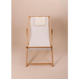 The Mia Bambu Katlanır Şezlong Sandalye