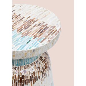 The Mia Sedef Tabure Yan Sehpa 38x40 Cm Tlc0103