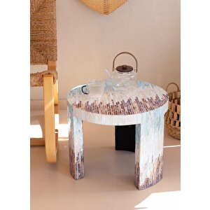 The Mia Sedef Tabure Yan Sehpa 66x48 Cm Tlc0119