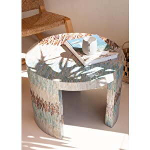 The Mia Sedef Tabure Yan Sehpa 66x48 Cm Tlc0119