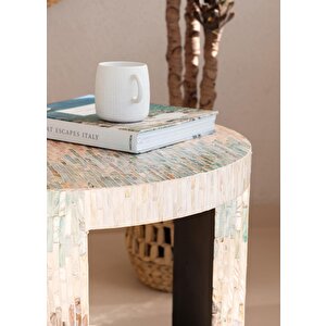 The Mia Sedef Tabure Yan Sehpa 66x48 Cm Tlc0119