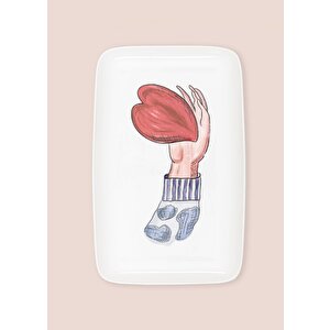 Luv Dikdörtgen Servis 33x21 Cm