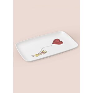 The Mia Luv Dikdörtgen Servis 33x21 Cm