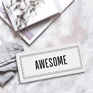 Dikdörtgen Servis Awesome  - 35 X 16 Cm