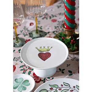 Luv Ayaklı Servis Tabağı 10x19 Cm