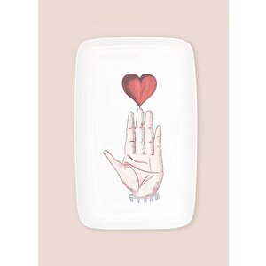 Luv Dikdörtgen Servis 33x21 Cm