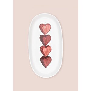 The Mia Luv Oval Servis 2li 26 Cm