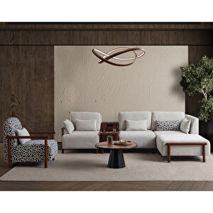 Soft Dinlenme Köşe Berjer Takımı Ses Sistemli Sağ Köşe Sağ