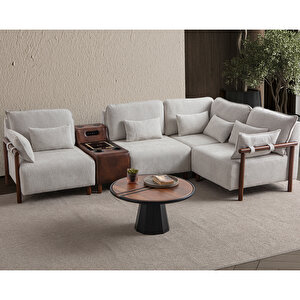 Soft Medium Köşe Takımı Ses Sistemli Sağ Köşe Sağ