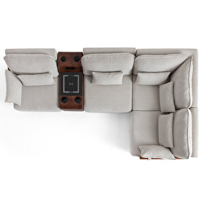 Eymense Soft Medium Köşe Takımı Ses Sistemli Sağ Köşe