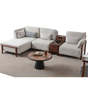 Soft Dinlenme Köşe Berjer Takımı Ses Sistemli Sol Köşe Sol