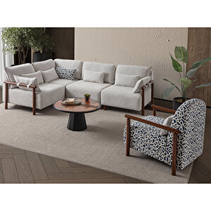 Soft Medium Köşe Berjer Takımı Sol Köşe Sol