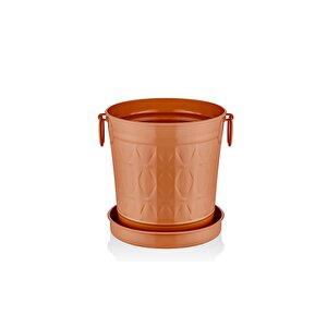 Prizma Saksı Terracota 33x25x33 Cm