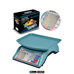 Akülü Dijital Mutfak Terazisi 2 Gr 40 Kg Şarjlı Hassas Ölçüm Tartı Hassas Terazi