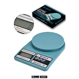 Dijital Mutfak Terazisi 1 Gr 10 Kg Hassas Ölçüm Tartı Hassas Terazi