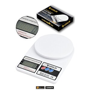 Dijital Mutfak Terazisi 1 Gr 10 Kg Hassas Ölçüm Tartı Hassas Terazi