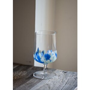 El Boyaması Şarap Kadehi 350 Ml