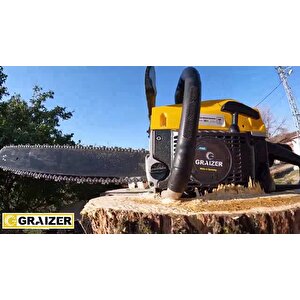 Alman  Benzinli Ağaç Odun Dal Kesme Testeresi Makinesi S-6200-turbo