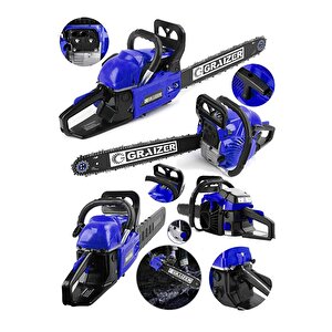 Alman Xdrive Turbo 9200 Benzinli Ağaç Odun Dal Kesme Makinesi Motorlu Testere Zincirli Ağaç Kesme