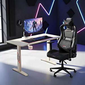 Xdrive Rüzgar Oyuncu Masası Beyaz (160x70)