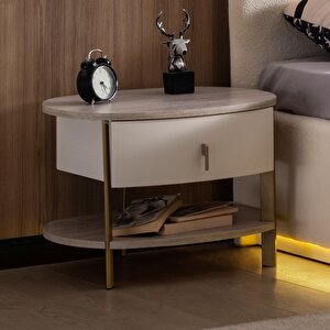 Karyola, Blesk Alya Ledli Bazalı Karyola, Komodin